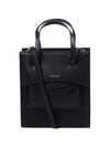 Hidesins Flap J Black Handbag