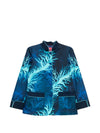 F.R.S . Printed silk jacket
