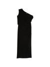 Norma Kamali Side slit long dress