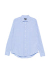 Emporio Armani Shirts Clear Blue