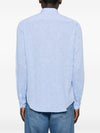 Emporio Armani Shirts Clear Blue