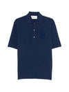Ami Paris Ami De Couer cotton polo shirt