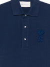 Ami Paris T-shirts and Polos Blue