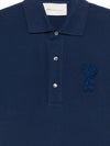 Ami Paris Ami De Couer cotton polo shirt