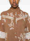 Bye Printed cotton dress