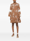 Bye Printed cotton dress