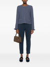 Emporio Armani Cotton blend blazer jacket