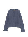 Emporio Armani Cotton blend blazer jacket