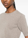 Soft Goat Cashmere crewneck sweater