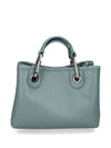 Emporio Armani Small Myea Shopper Bag With Deer Print