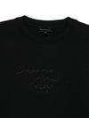 Emporio Armani Cotton crewneck sweatshirt