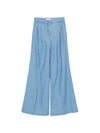 Via Masini 80 Cotton flared trousers