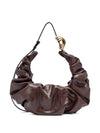 Diesel Grab-D L-Large Scrunched Shiny Pu Hobo Bag