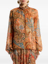 Etro Printed silk shirt