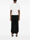 Ermanno Firenze Embroidered cotton t-shirt