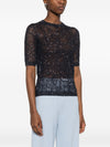 Fabiana Filippi Openwork t-shirt