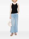 Maison Kitsuné Maison KitsunÃ© Logo cotton tank top