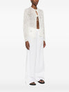 Fabiana Filippi Openwork cardigan