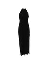 Norma Kamali Side slit long dress