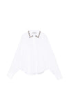 Ermanno Firenze Embroidered cotton shirt