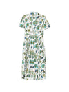Fay Printed cotton chemisier dress