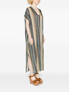 Siyu Zoe striped kaftan dress