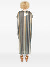 Siyu Zoe striped kaftan dress