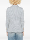 Circolo 1901 Striped double-breasted jacket