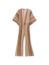 Siyu Striped long jumpsuit