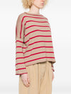 Beyou Cashmere and cotton striped sweater