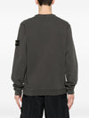 Stone Island Logo cotton crewneck sweatshirt