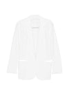 Norma Kamali Oversized single-breasted blazer jacket