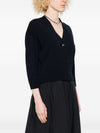 Nicholson & Nicholson V-neck button fastening long sleeves Cotton cardigan