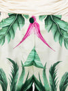 F.R.S . Printed silk trousers