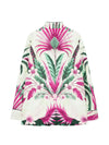 F.R.S . Printed silk jacket
