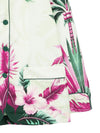F.R.S . Printed silk jacket