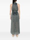 Siyu V-neck Ars long dress