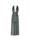 Siyu V-neck Ars long dress
