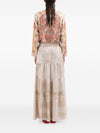 Pierre Louis Mascia Silk long skirt