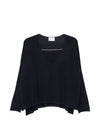 Beyou Cashmere and silk v-necked sweater
