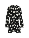 Junya Watanabe Dotted single-breasted jacket