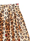 Alessandro Enriquez Printed midi skirt