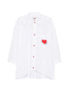 Alessandro Enriquez Heart cotton shirt