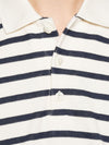 Junya Watanabe Striped cotton polo shirt