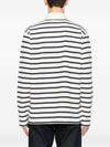 Junya Watanabe Striped cotton polo shirt