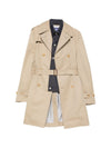 Junya Watanabe Cotton double-breasted coat