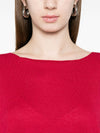 Beyou Cotton boat-neck sweater