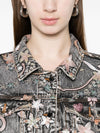 Minime Paris Printed denim jacket
