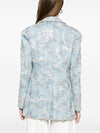 Minime Paris Printed single-breasted jacket