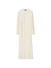 Fabiana Filippi Crochet long cardigan